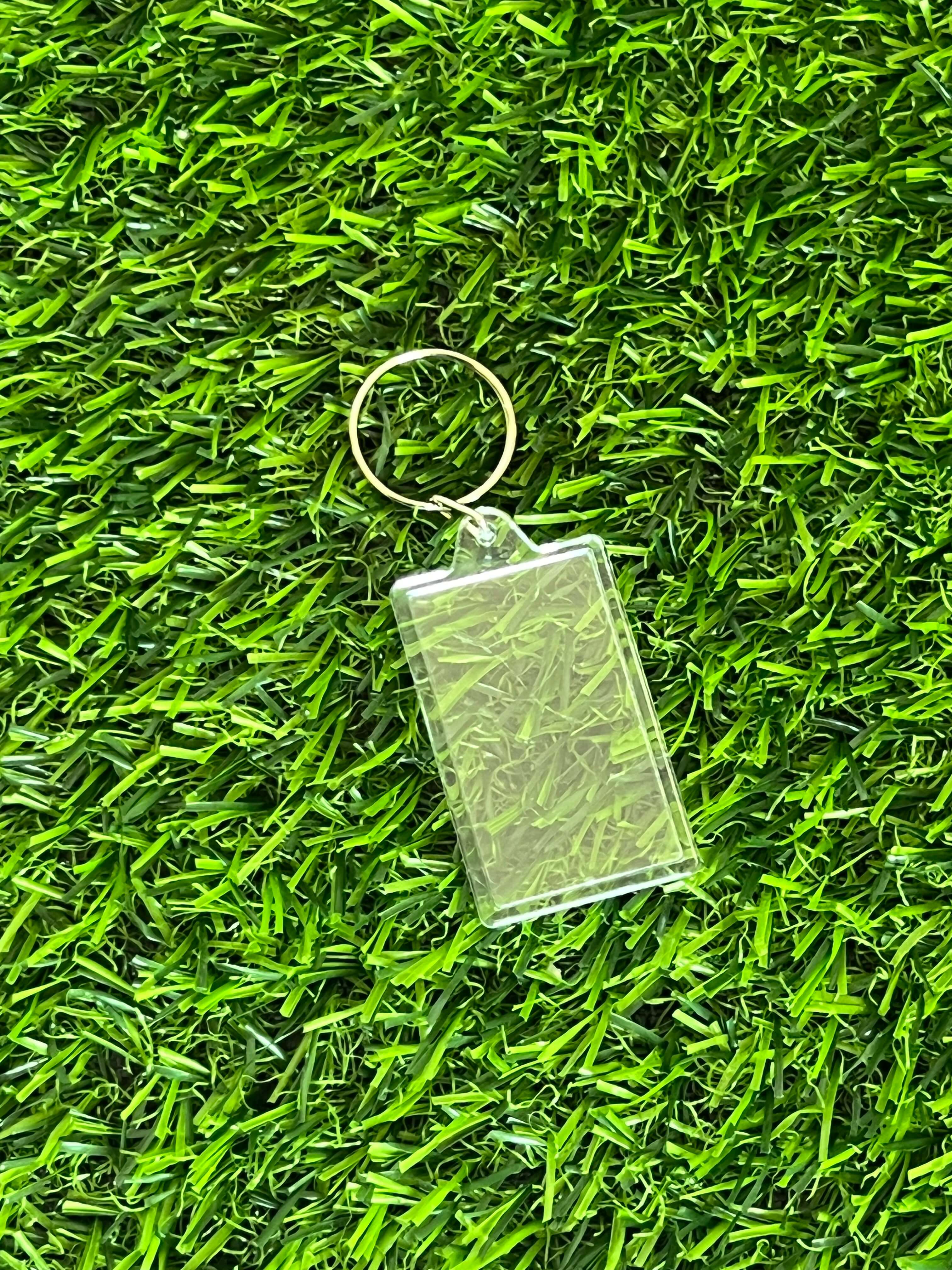 Llavero Acrilico Rectangular Para Insertar Foto 
