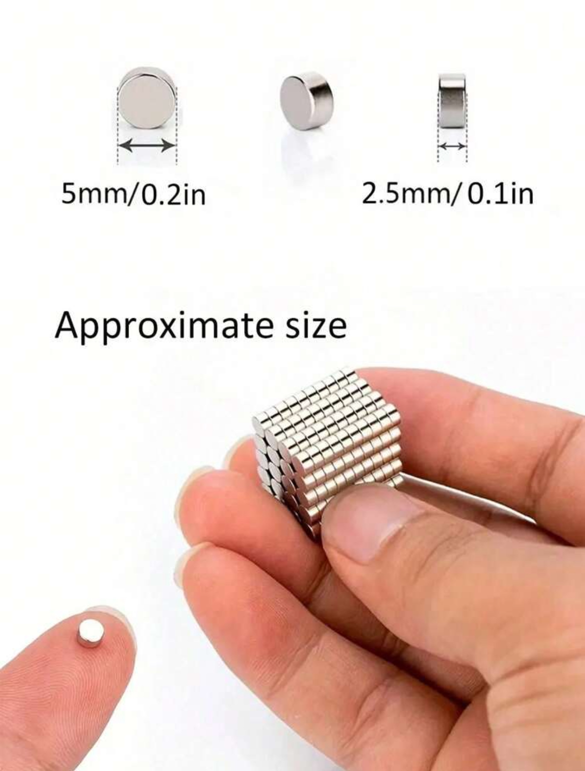 Mini imanes x10