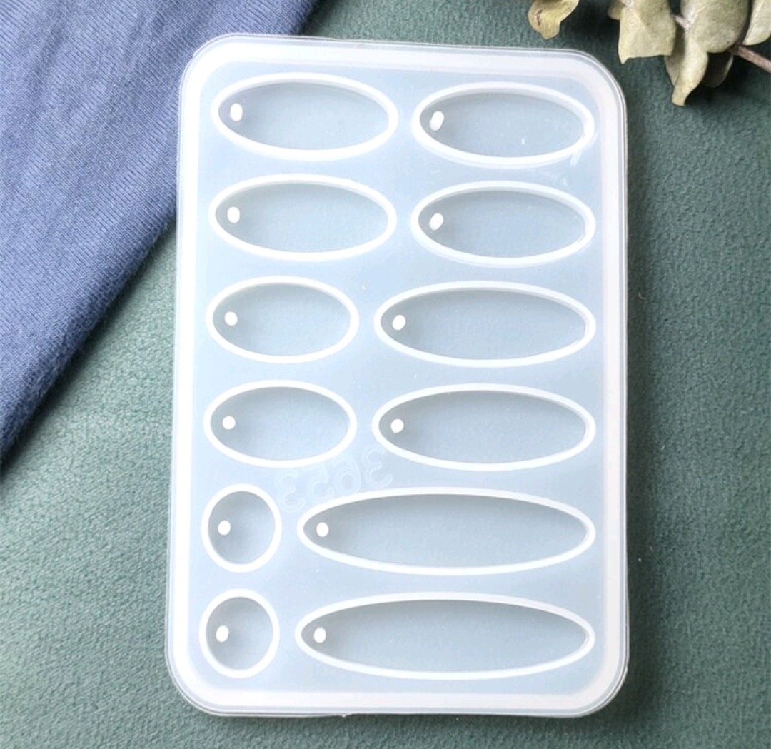 Molde Bisuteria Zarcillos Elipses