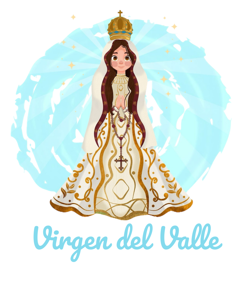 Uvdtf Llavero Virgen Del Valle 1 Con Fondo Agua